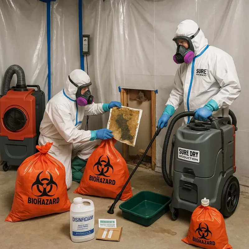 Contaminated Water Handling Protocols process in Dix Hills, NY