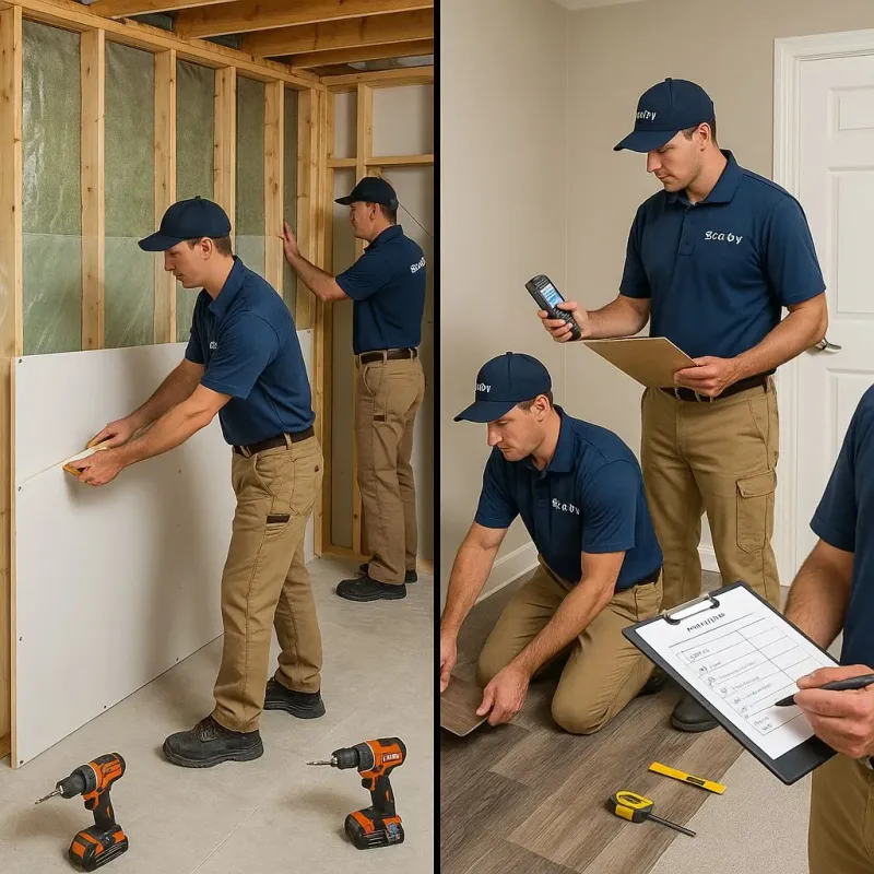 Repairs and Reconstruction process in Dix Hills, NY